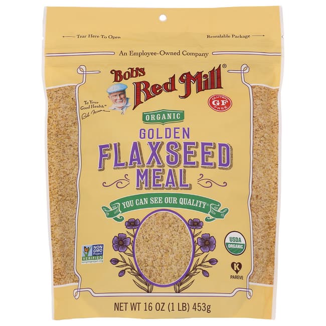 Bob s Red Mill Organic Golden Flaxseed  Meal 16 oz 1 lb 