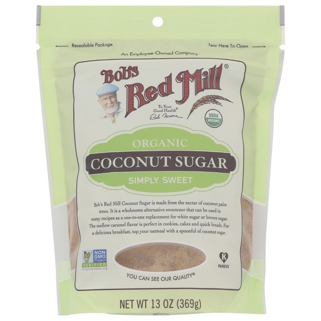 Органический кокосовый сахар Bobs Red Mill, 13 унций, упаковка
