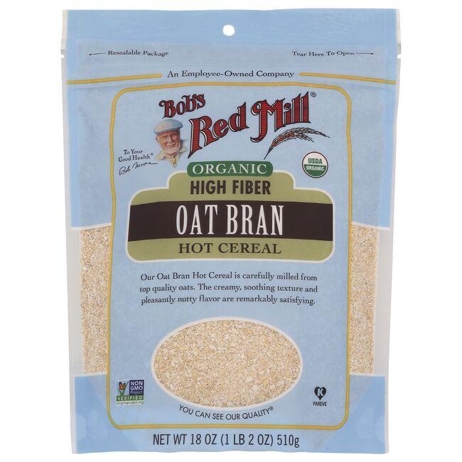 Organic High Fiber Oat Bran Hot Cereal
