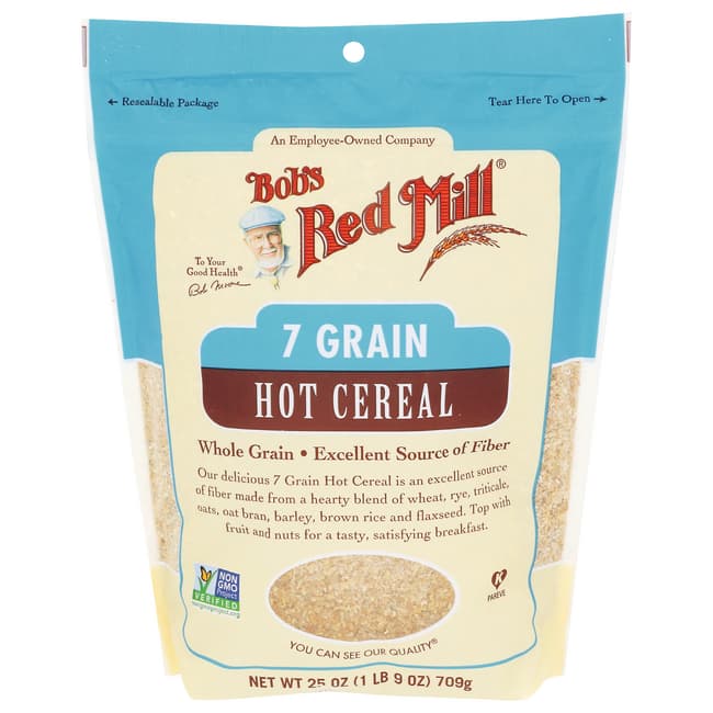 Bob's Red Mill 7 Grain Hot Cereal 25 oz Pkg - Picture 1 of 2