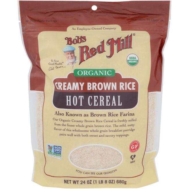 Organic Creamy Brown Rice Hot Cereal