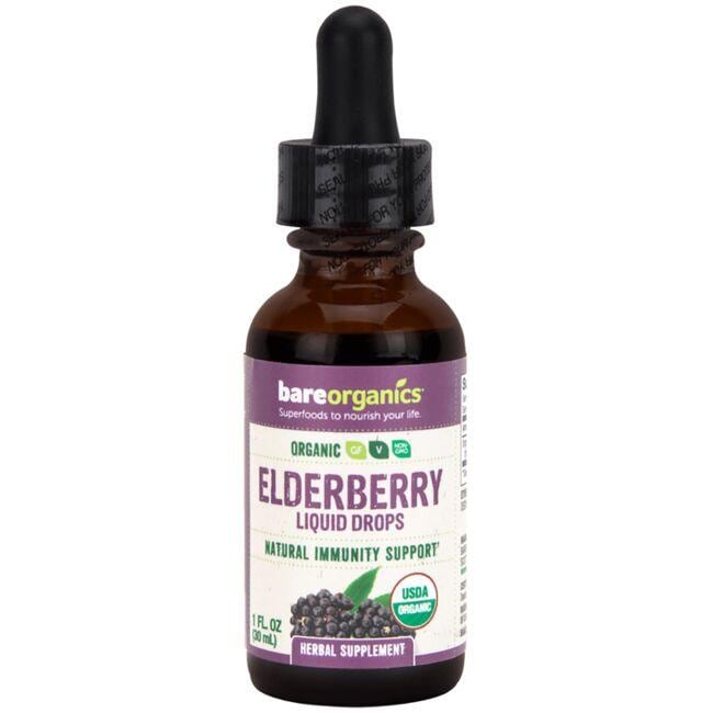 Organic Elderberry Liquid Drops