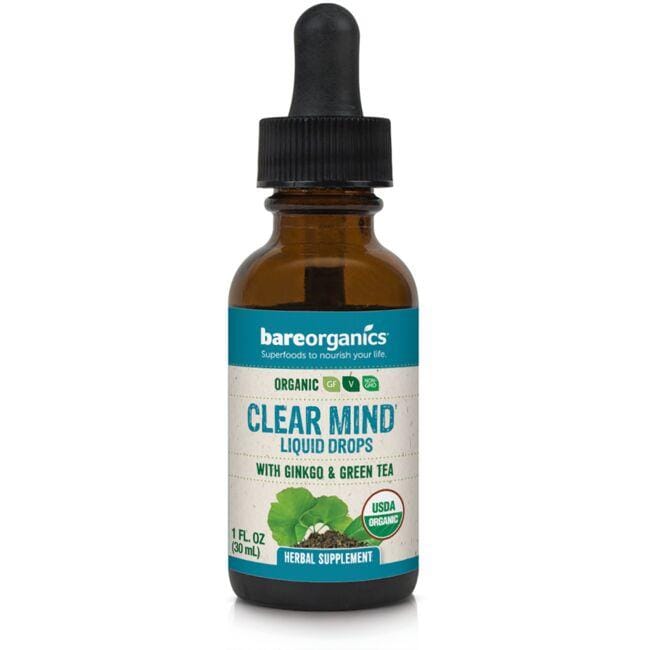 Organic Clear Mind Liquid Drops