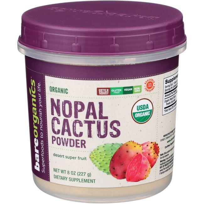 BareOrganics Organic Nopal Cactus Powder 8 oz Powder