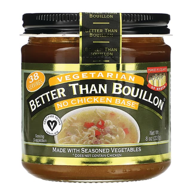 Better Than Bouillon Vegetarian No Chicken Base 8 oz Jar Swanson®
