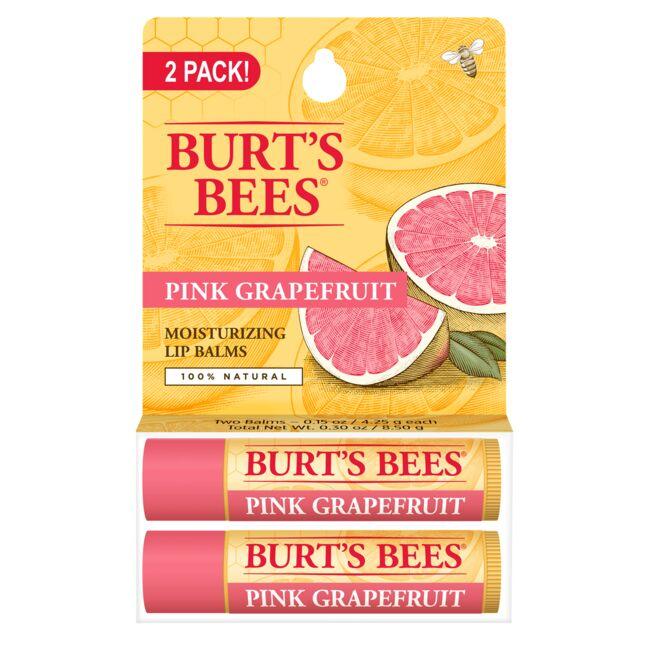 Moisturizing Lip Balms 2 Pack - Pink Grapefruit