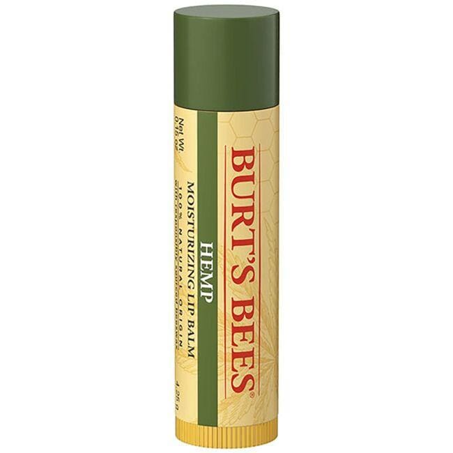 Burts Bees Hemp Moisturizing Lip Balm 0.15 oz Balm
