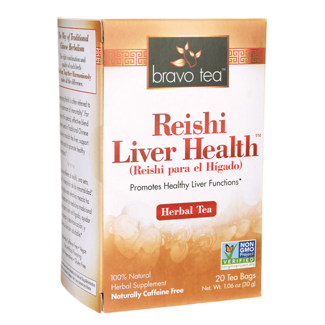 Bravo Tea Reishi Liver Health Tea 20 Bag(s) Swanson Health Products