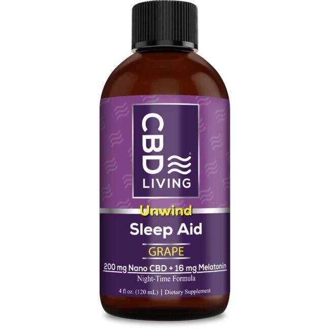 CBD Sleep Aid Night-Time Formula - Grape