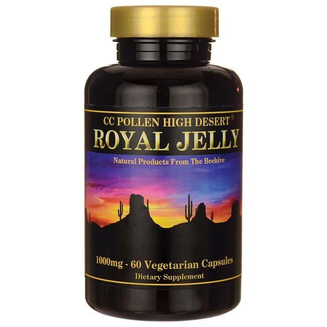 CC Pollen Company Royal Jelly Supplement Vitamin 60 Veg Caps