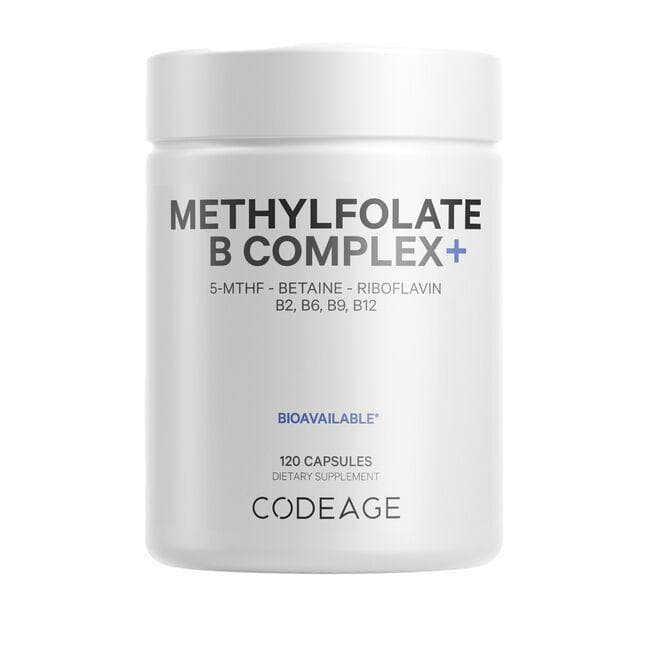 Codeage Methylfolate B Complex+ Vitamin | 120 Caps