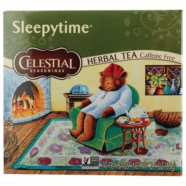 Celestial Seasonings Herbal Tea Classic Sleepytime - Caffeine Free | 40 Bags