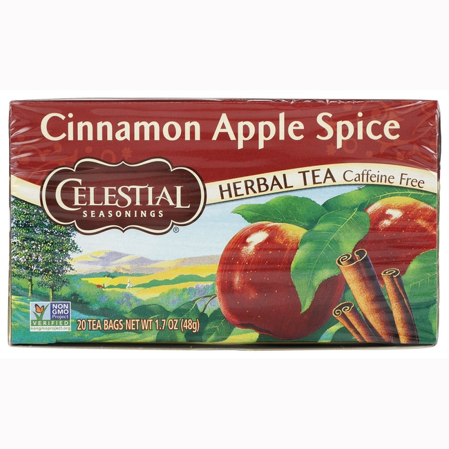 Celestial Seasonings Herbal Tea Cinnamon Apple Spice ...