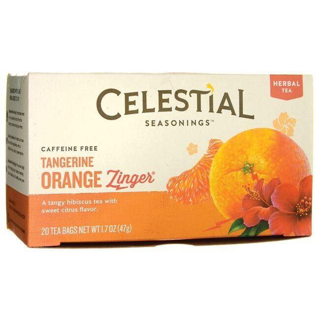 Tangerine Orange Zinger Herbal Tea - Caffeine Free