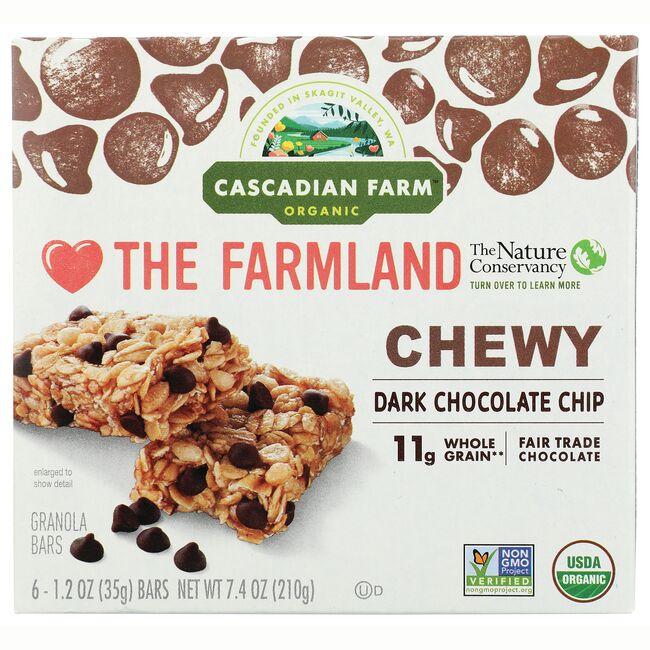Cascadian Farm Chewy Granola Bars - Chocolate Chip 6 Bars