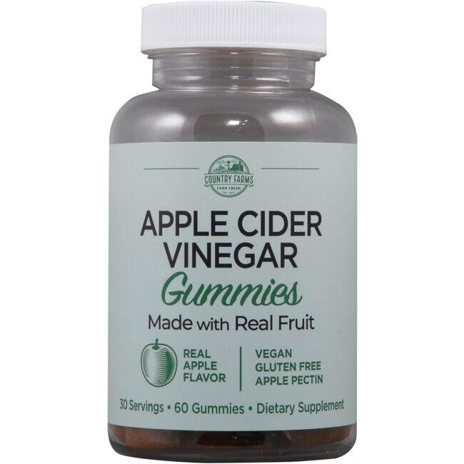 Country Farms Apple Cider Vinegar Gummies | 60 Gummies | Weight Management