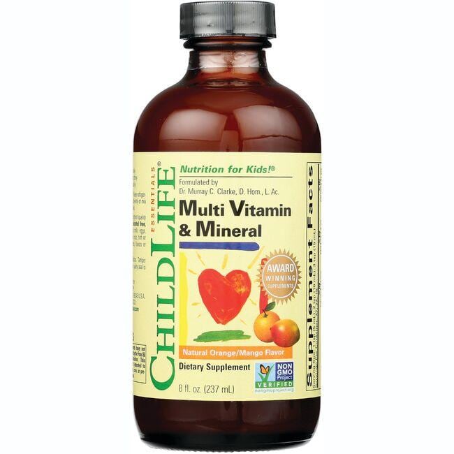 Multi Vitamin and Mineral - Natural Orange/Mango