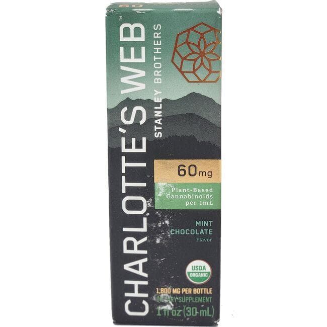 Charlottes Web Cbd Hemp Oil - Mint Chocolate Supplement Vitamin | 30 mg 1 fl oz Liquid