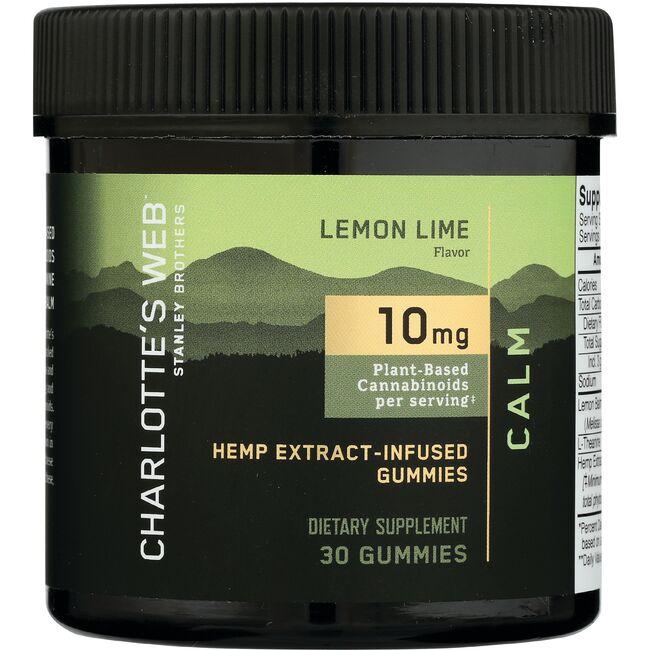 CBD Hemp Extract Calm Gummies - Lemon Lime