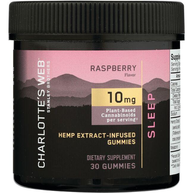CBD Hemp Extract Sleep Gummies - Raspberry