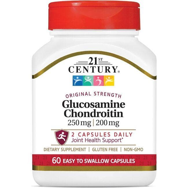 21st Century Original Strength Glucosamine Chondroitin Supplement Vitamin | 60 Caps