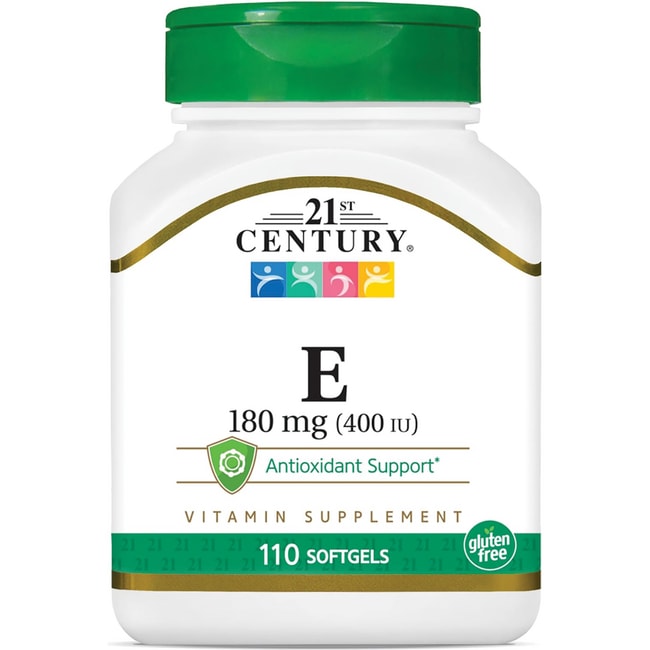 21st Century Витамин E-400 400 МЕ 110 капсул