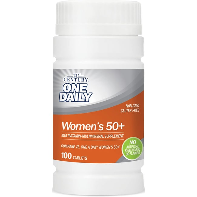 21st Century One Daily для женщин, 50+ 100 таблеток
