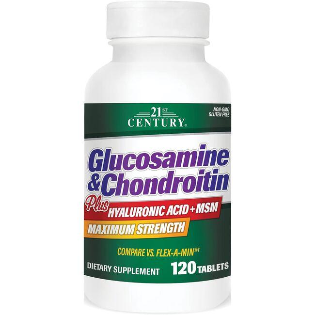 Glucosamine & Chondroitin Plus Hyaluronic Acid + MSM