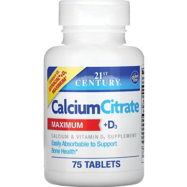 Calcium Citrate + D3 Maximum