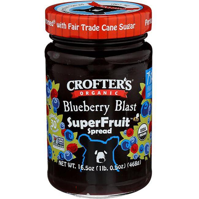 Crofters Organic Superfruit Spread - Blueberry Blast | 16.5 oz Jar