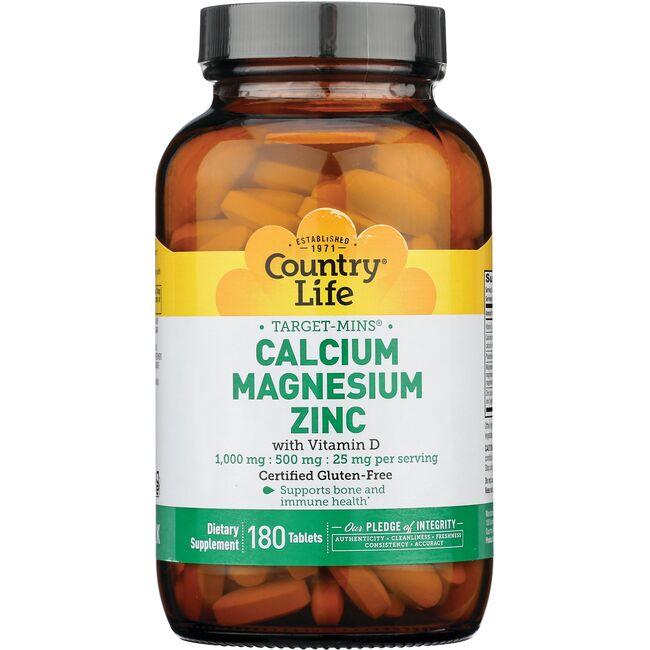Target-Mins Calcium, Magnesium, Zinc with VitaminD