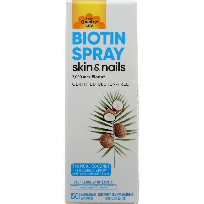 Biotin Spray - Tropical Coconut