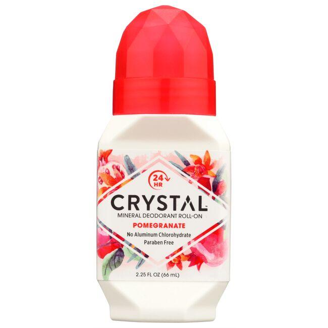 Crystal Mineral Deodorant Roll-On - Pomegranate | 2.25 fl oz Roll-On