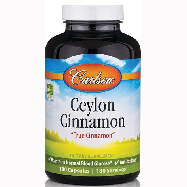 Carlson Ceylon Cinnamon Vitamin 500 mg 180 Caps