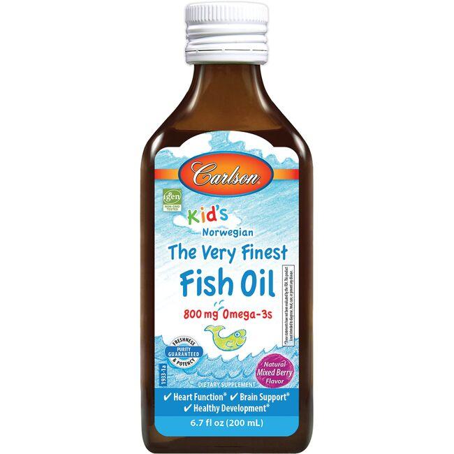 Kid's Norwegian The Very Finest Fish Oil - Mixed Berry
