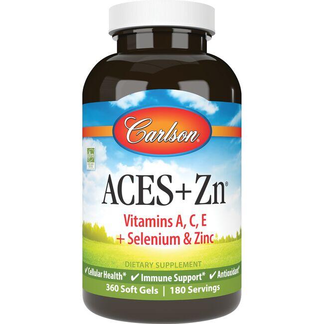Carlson Aces + Zn Vitamin | 360 Soft Gels