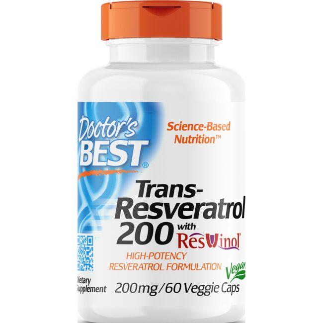 Trans-Resveratrol 200 with ResVinol