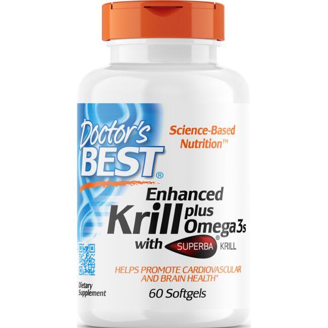 Enhanced Krill plus Omega 3s with Superba Krill