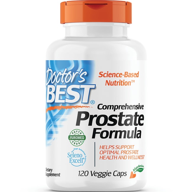 Doctor\u0026#39;s Best Comprehensive Prostate Formula with Seleno Excell 120 Veg ...