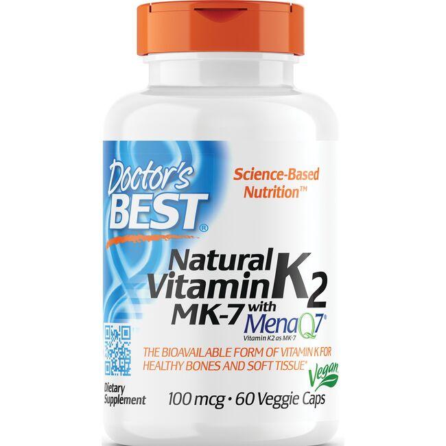 Natural Vitamin K2 MK-7 with MenaQ7