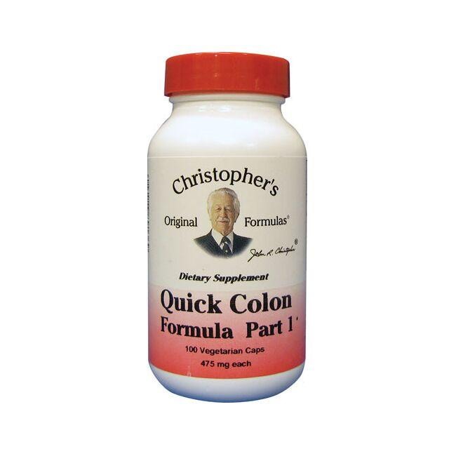 Dr. Christophers Quick Colon Cleanse Vitamin 100 Veg Caps