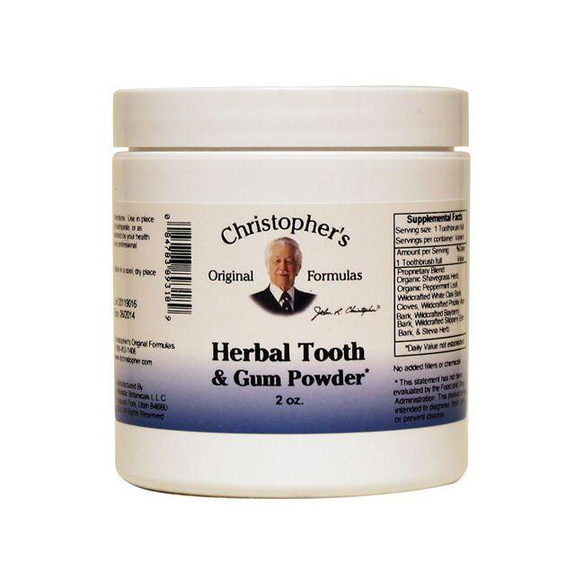 Dr. Christophers Herbal Tooth & Gum Powder | 2 oz Powder