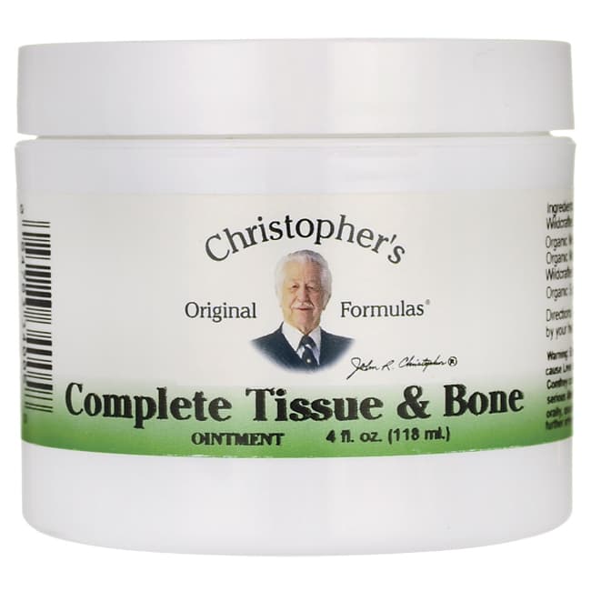 Dr. Christopher's Complete Tissue & Bone Ointment 4 fl oz (118 mL) Ointment Swanson Health Dr. Christopher's Complete Tissue & Bone Ointment 4 fl oz (118 mL) Ointment Swanson Health