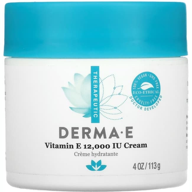 Derma E Vitamin E 12,000 IU Creme 12,000 IU 4 oz Cream - Swanson®