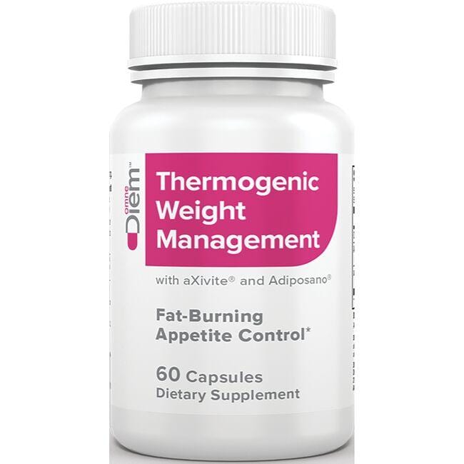Omne Diem Thermogenic with axivite and Adiposano Vitamin 60 Caps Weight Control Weight Management