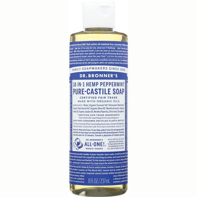 Pure Castile Liquid Soap Peppermint