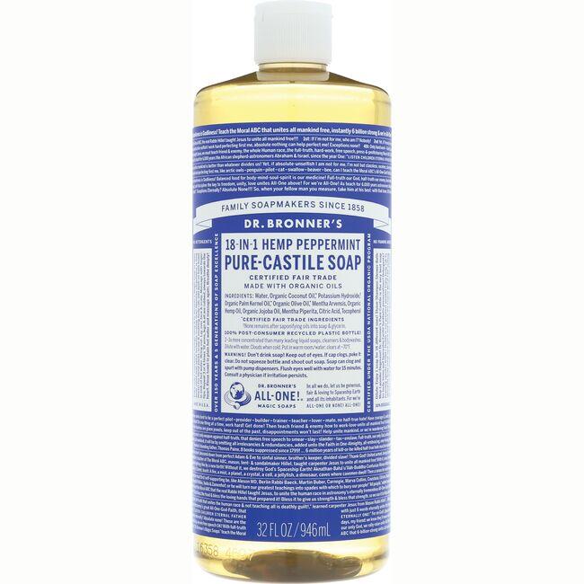 Organic Castile Liquid Soap Peppermint