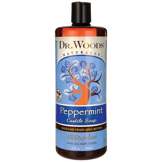 Peppermint Castile Soap with Fair Trade Shea Butter