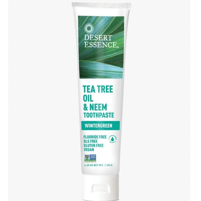 Tea Tree Oil & Neem Toothpaste - Wintergreen