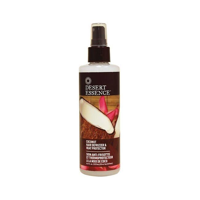 Desert Essence Coconut Hair Defrizzer & Heat Protector 8.5 fl oz Liquid
